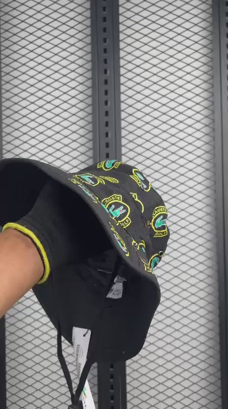 Lacoste Reversible Print Bucket Hat - Golf Edition